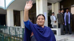 मदिरा कम्पनीले प्रायोजन गरेको कार्यक्रममा चितवन जाँदै राष्ट्रपति भण्डारी