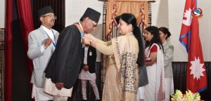 प्रबल जनसेवाश्री  चौथोबाट चुडाल विभूषित