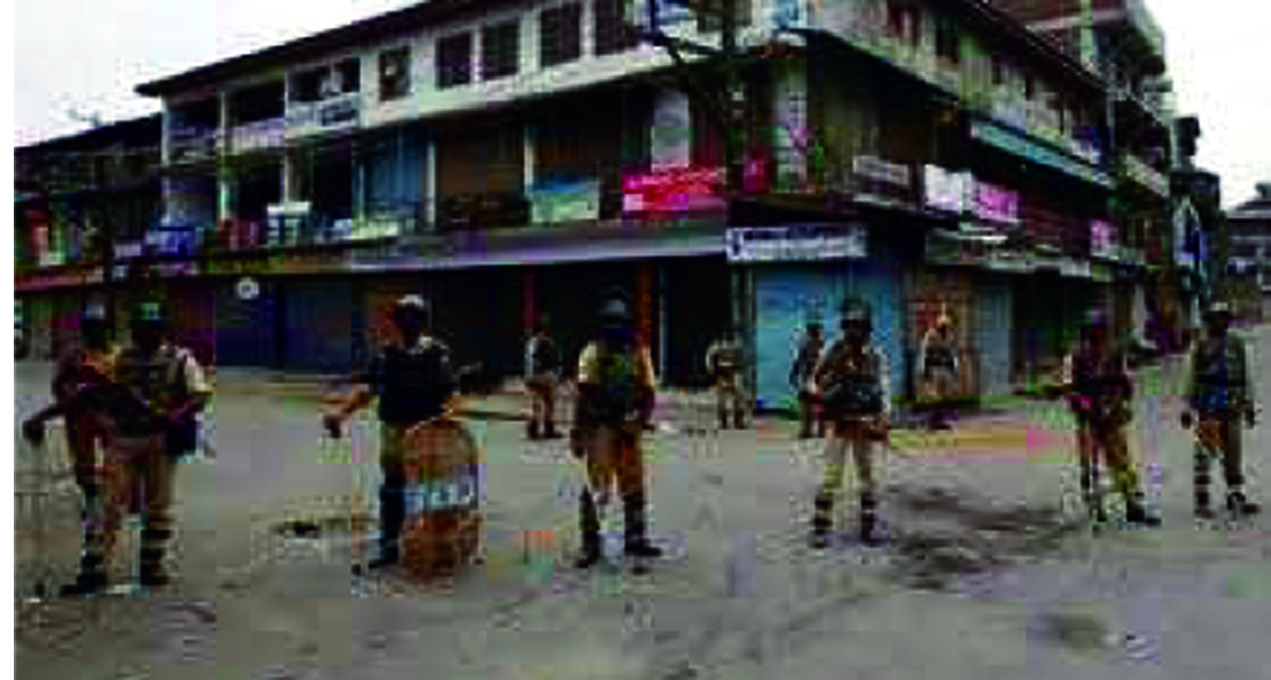 कश्मीरमा सैन्यकरण