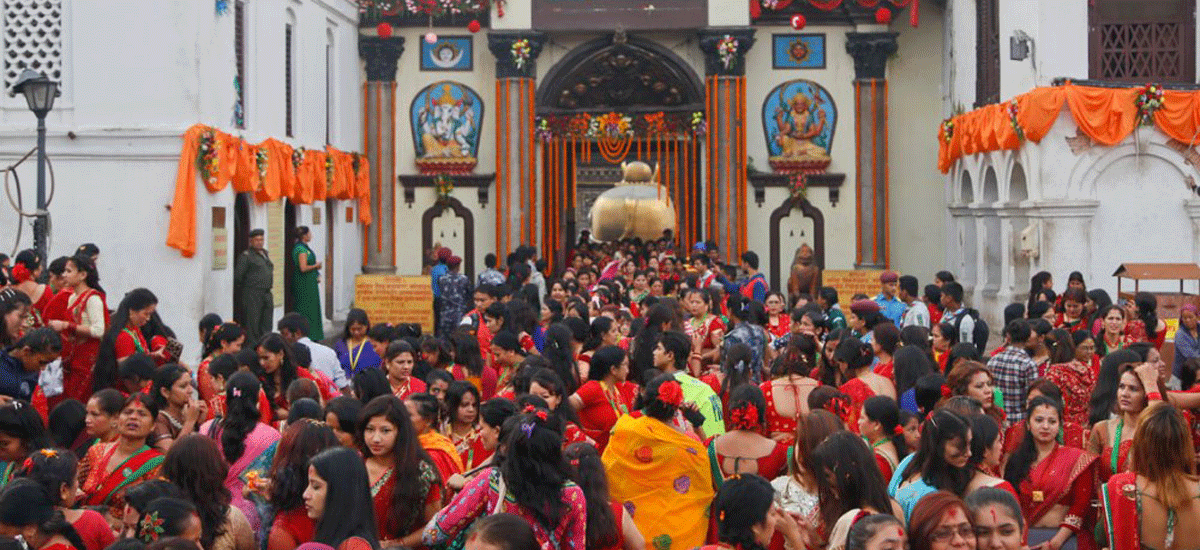 आज तीजको दर खाने दिन