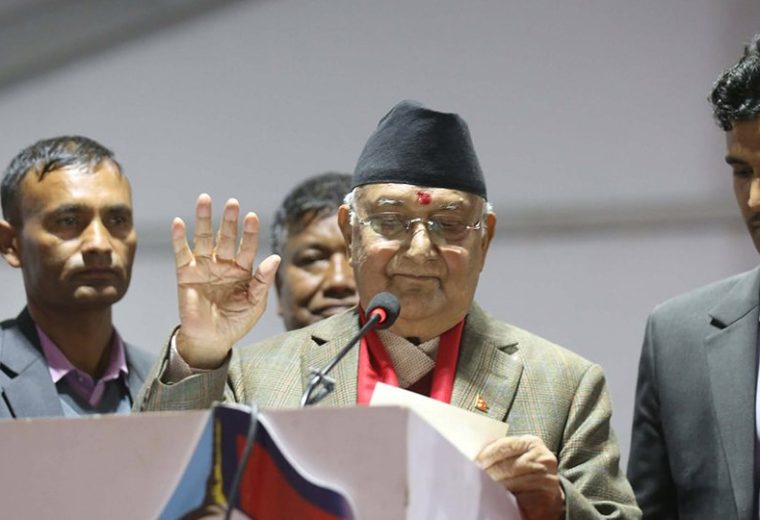 जेन जीहरूको विरोध प्रदर्शनमा घुसेर अपराधीहरूले देश जलाए : अध्यक्ष ओली