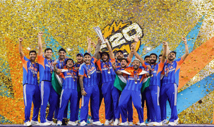 टी -२० विश्वकप क्रिकेट विजेता भारतीय टिमलाई १ सय ३१ करोड भारू पुरस्कार दिने बोर्डको निर्णय