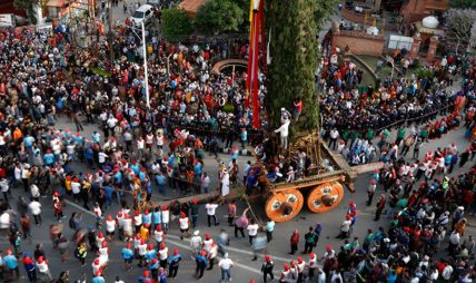 आज देखी रातो मछिन्द्रनाथको जात्रा सुरू हुँदै