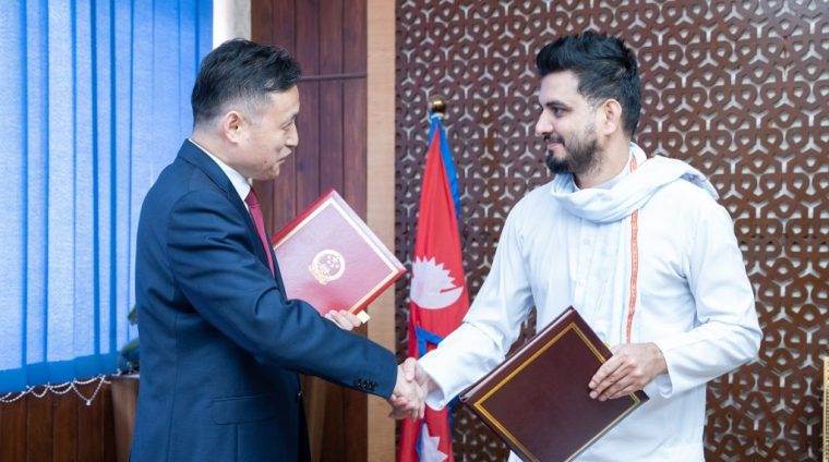 चक्रपथ विस्तारको दोस्रो चरण अन्तर्गत चीनको सहायता सम्बन्धी सम्झौता