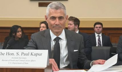 अमेरिकी सहायक विदेशमन्त्री एस. पाउल कपुर नेपाल आइपुगे