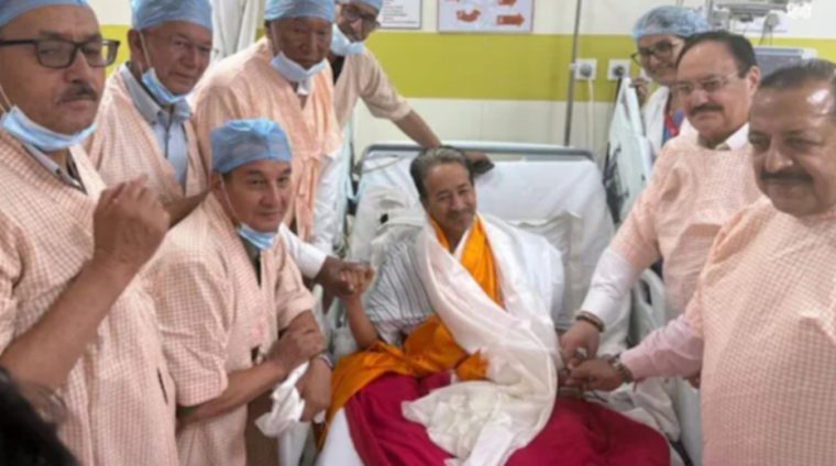 २६ दिनपछि भारतमा सोनम वाङचुकले तोडे अनशन