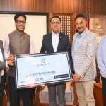 सूर्य नेपालले प्रधानमन्त्री दैवीप्रकोप उद्धार कोषलाई दियो १५ करोड सहयोग रकम